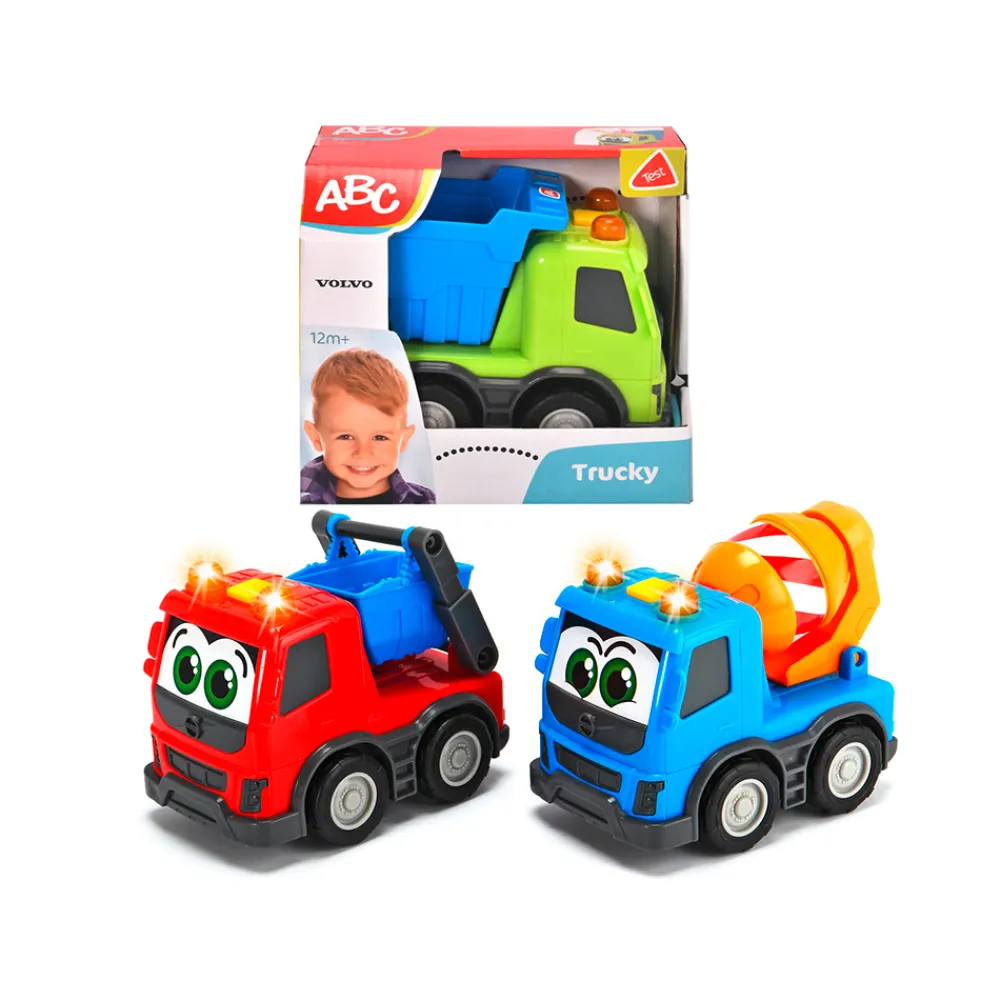 ABC Lastebil, Gravemaskin Og Traktor | Første Kjøretøy>Volvo Anleggsmaskin