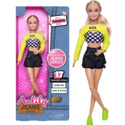 Anlily Smådukker>Jeans Blondine