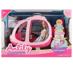 Anlily Smådukker>m/helikopter