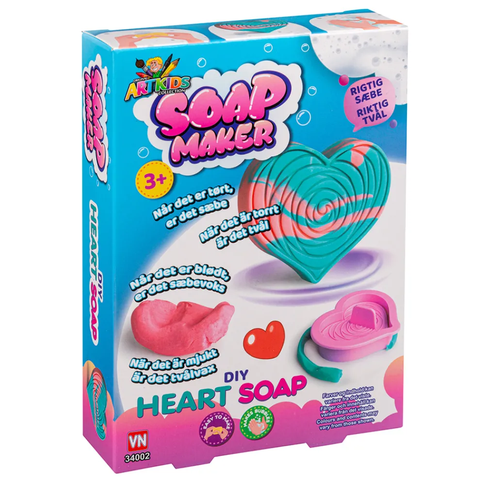 ArtKids Diy Og Hobby>Soap Maker- DIY Heart/Sircle Soap