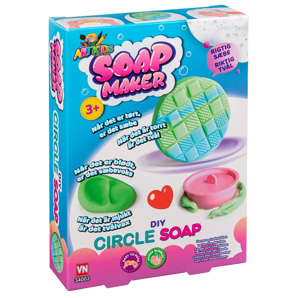 ArtKids Diy Og Hobby>Soap Maker- DIY Heart/Sircle Soap