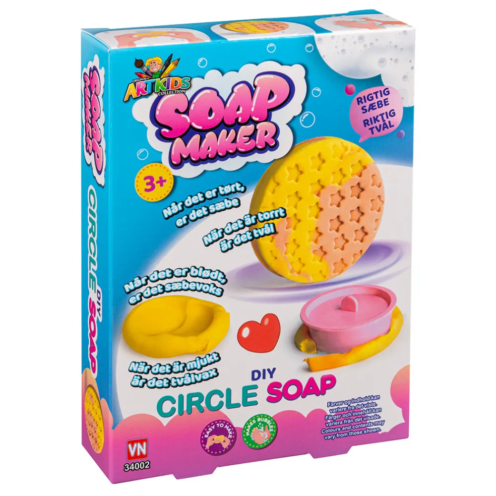 ArtKids Diy Og Hobby>Soap Maker- DIY Heart/Sircle Soap