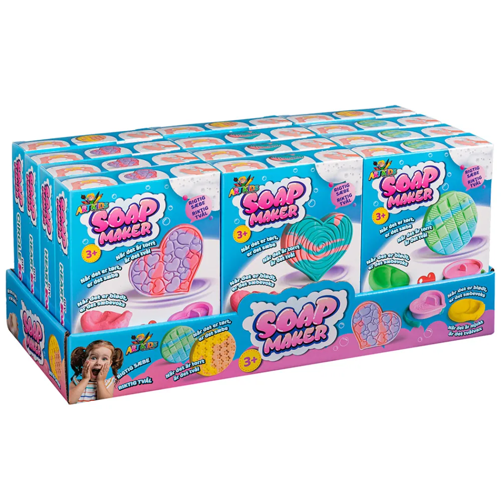 ArtKids Diy Og Hobby>Soap Maker- DIY Heart/Sircle Soap