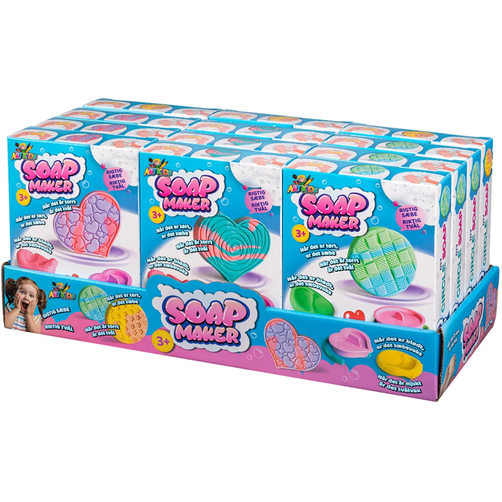 ArtKids Diy Og Hobby>Soap Maker- DIY Heart/Sircle Soap