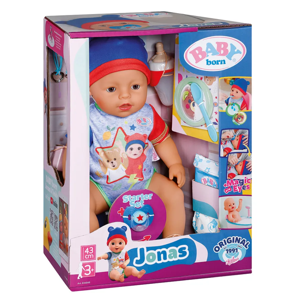Baby Born Babydukker>- Dukke Jonas 43 cm
