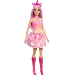 Barbie Smådukker>Core Unicorn Doll with pink hair
