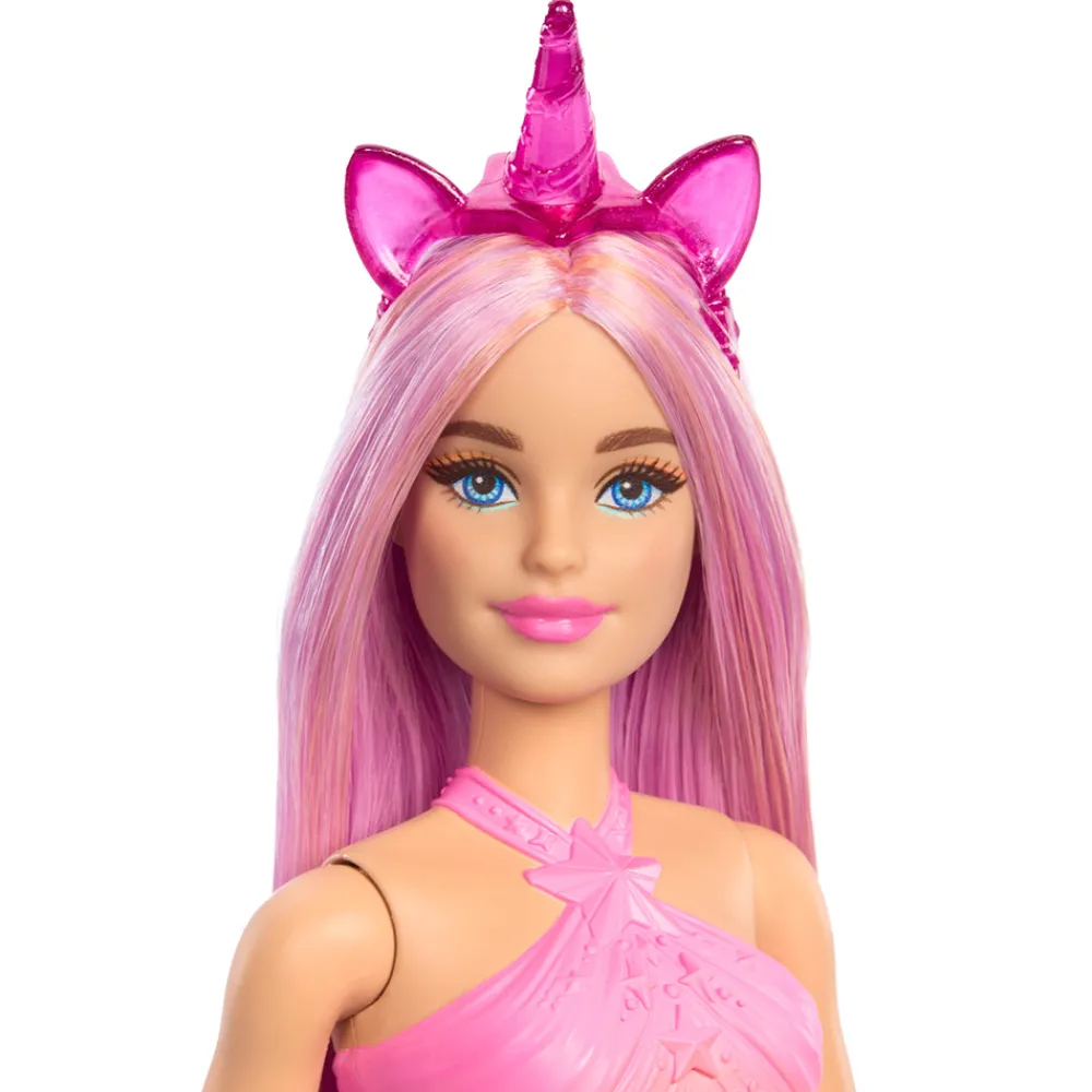 Barbie Smådukker>Core Unicorn Doll with pink hair