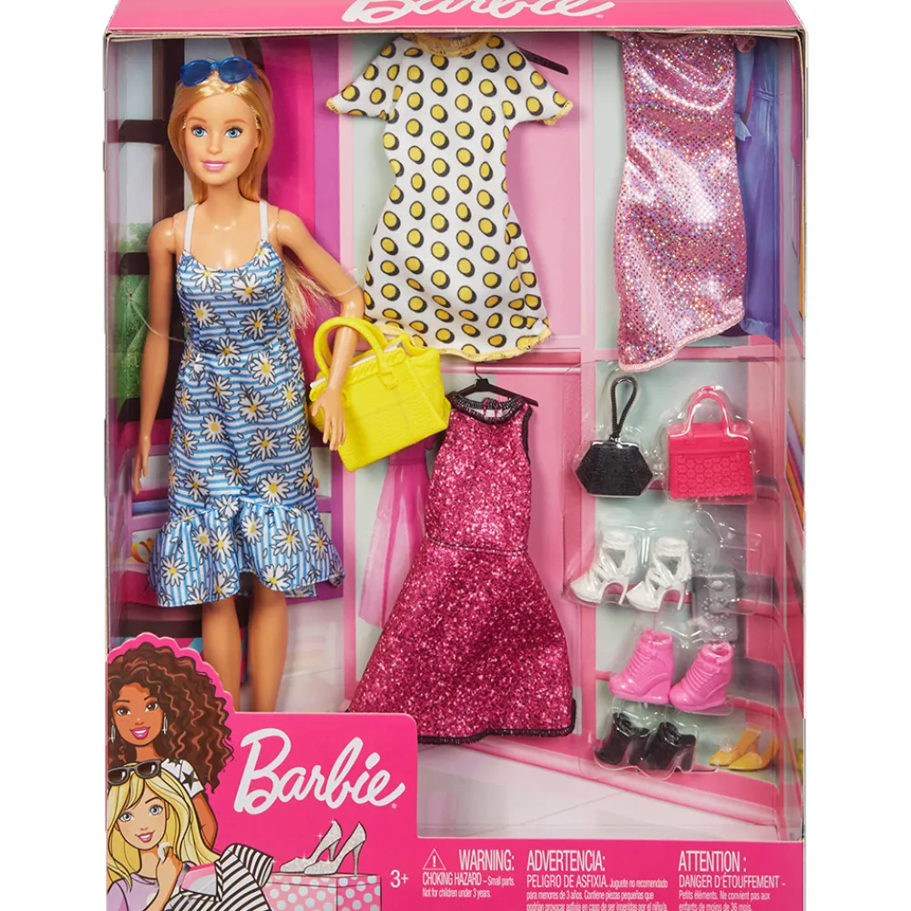 Barbie Smådukker>Doll & Party Fashions