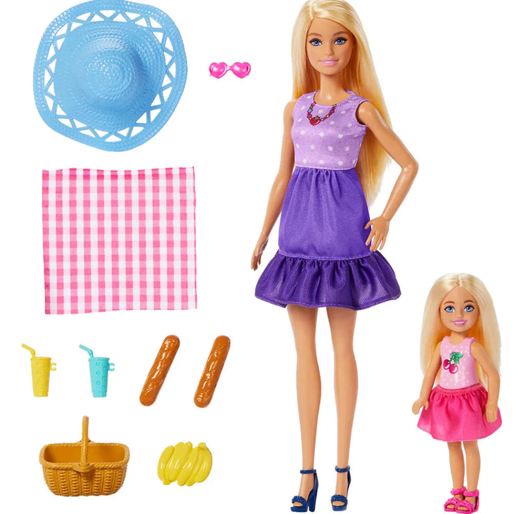 Barbie Smådukker>Family & Friends Dolls