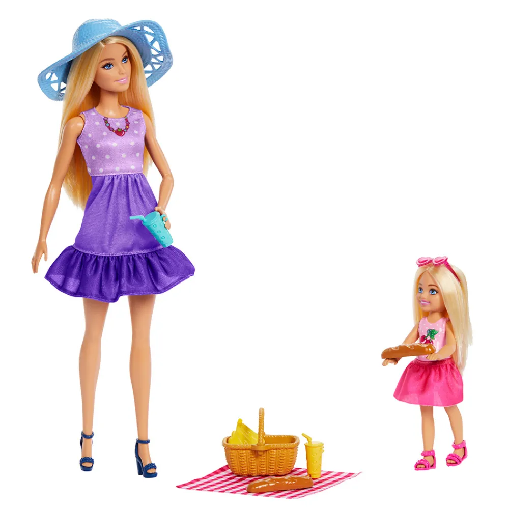 Barbie Smådukker>Family & Friends Dolls