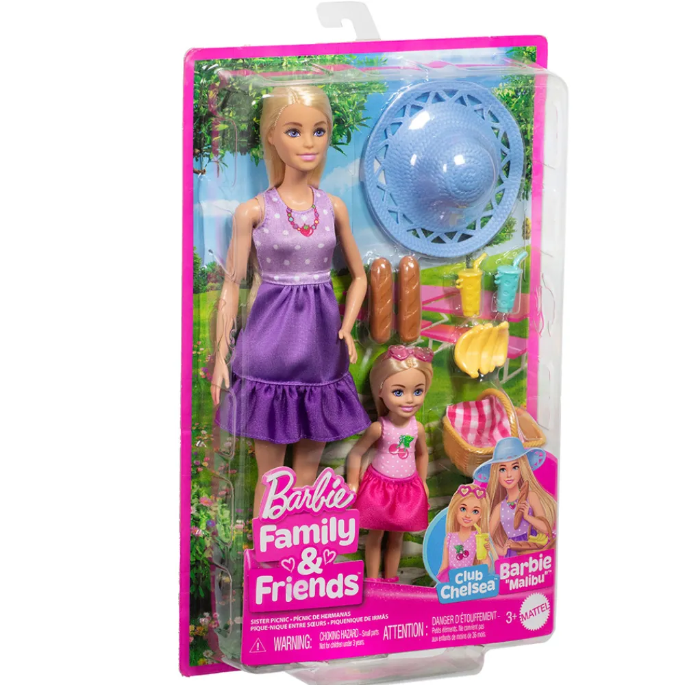Barbie Smådukker>Family & Friends Dolls