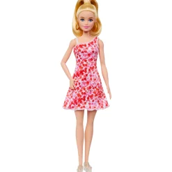Barbie Smådukker>Fashionista Doll - Pink Floral Dress