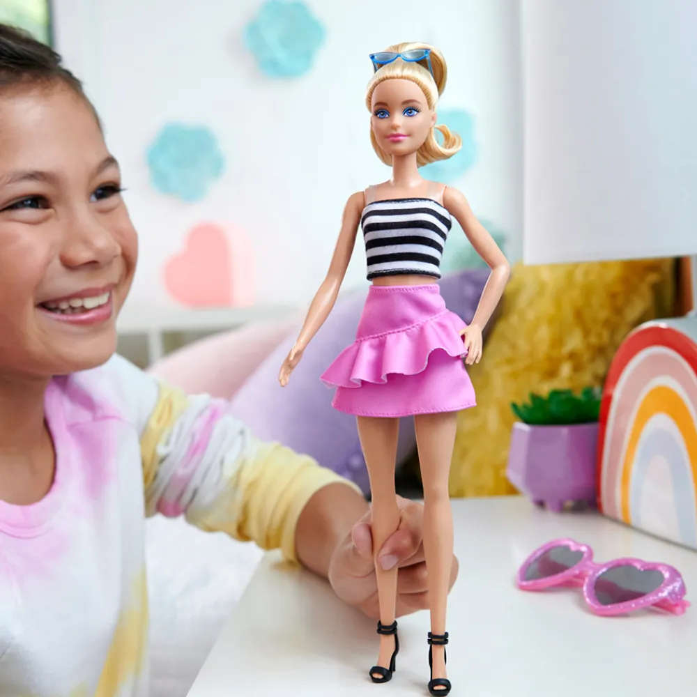 Barbie Smådukker>Fashionista Doll B&W Classic Dress