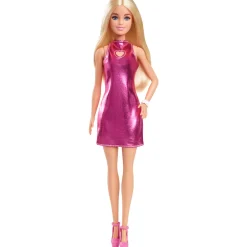 Barbie Smådukker>Fashionista Doll Pink Dress Heart Cutout