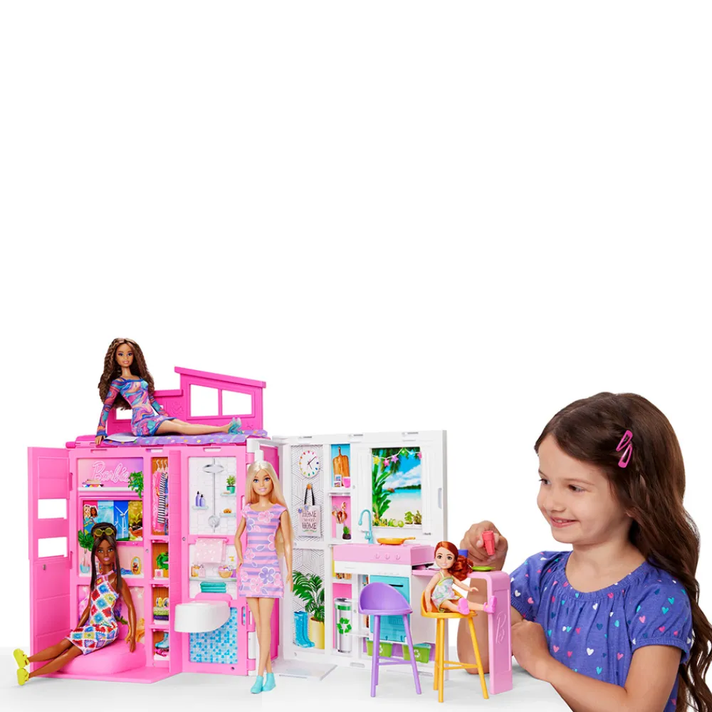 Barbie Smådukker>Getaway House Doll and Playset