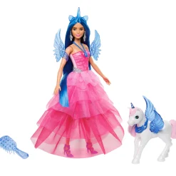 Barbie Smådukker>Touch Of Magic Sapphire Alicorn Doll