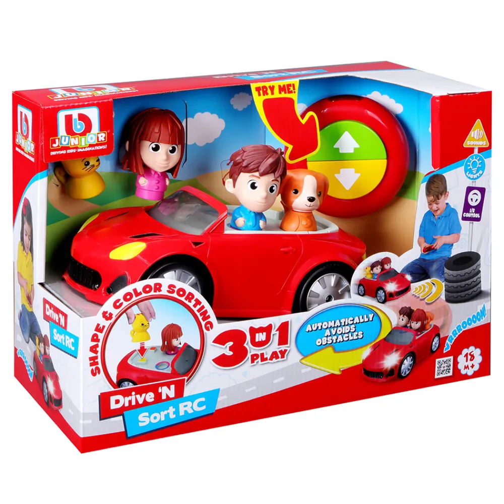BB Junior Radiostyrt Bil Og Baner | Lekebiler>Drive 'N Sort RC