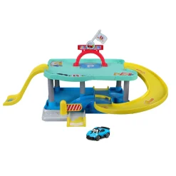 BB Junior Radiostyrt Bil Og Baner | Lekebiler>My 1st Tune Up Garage set Bugatti