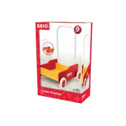 Brio Gå- Og Trekkeleker>gåvogn rød/gul