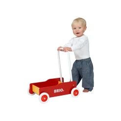 Brio Gå- Og Trekkeleker>gåvogn rød/gul