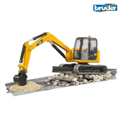 Bruder Lastebil, Gravemaskin Og Traktor>- Cat Gravemaskin m/belter