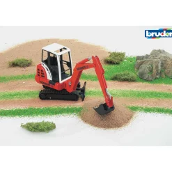 Bruder Lastebil, Gravemaskin Og Traktor>Scaeff HR16 Minigraver