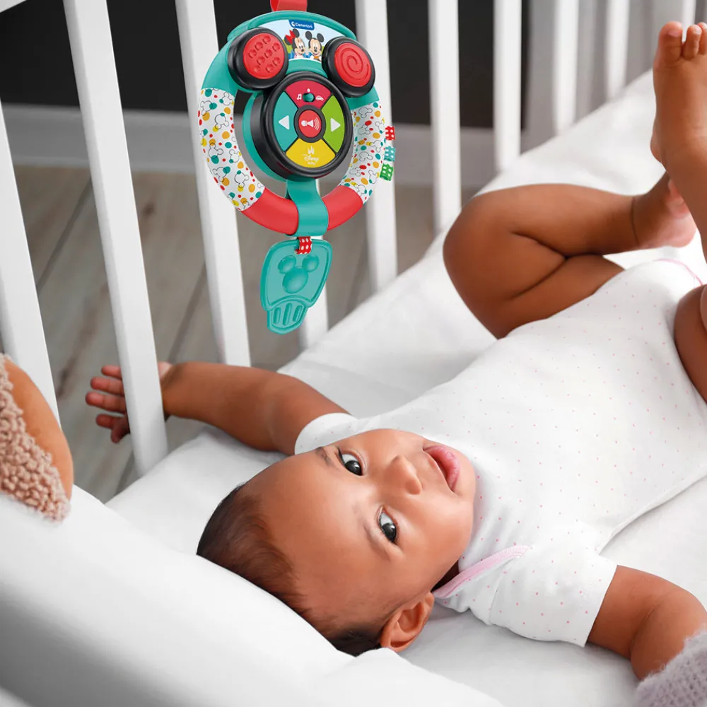 Clementoni Aktivitetsleker | Rangler>Mickey Stroller Steering Wheel