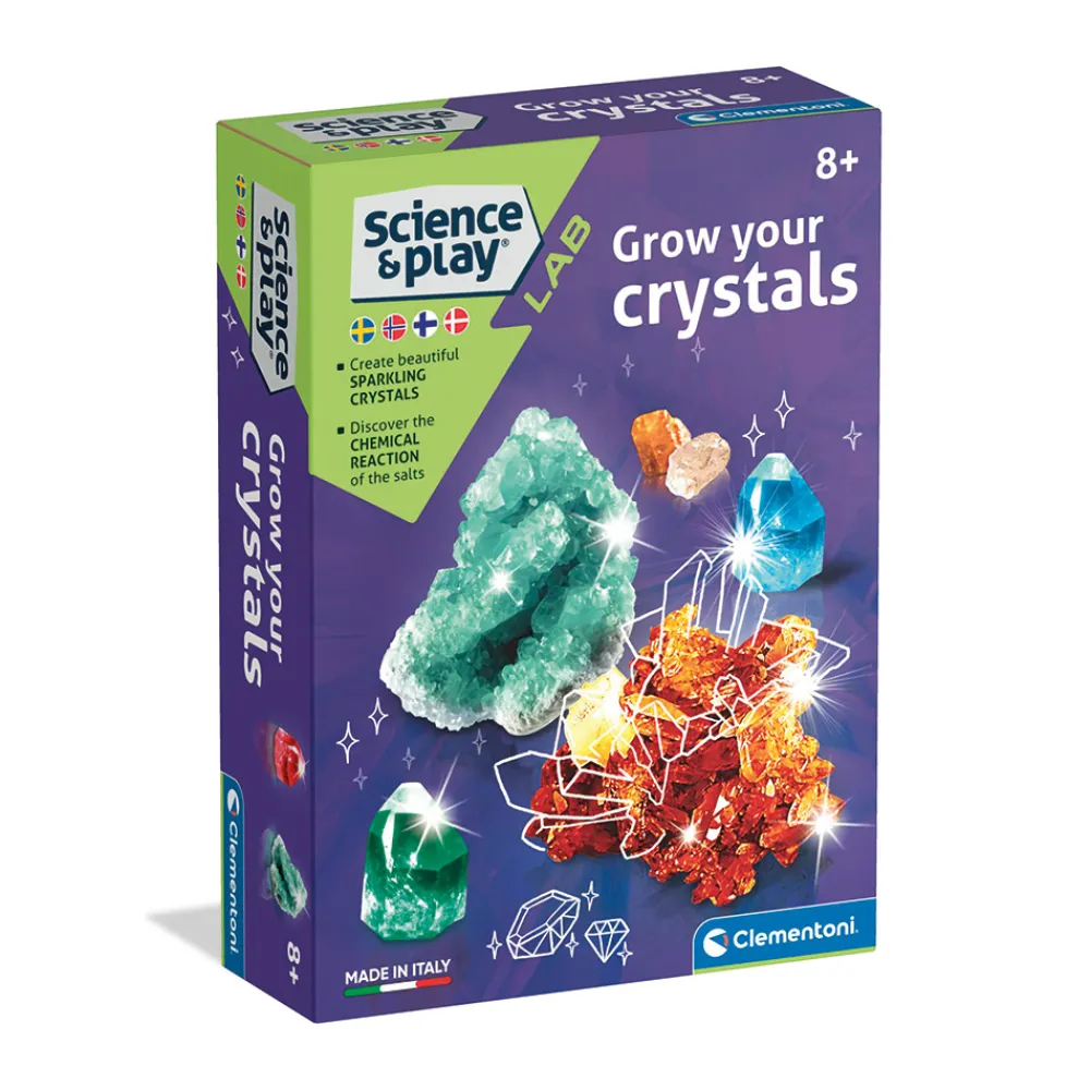 Clementoni Vitenskap Og Byggesett>Mini Crystals