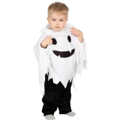 RINGO Kostymer>Costume Poncho Ghost 2-3 år