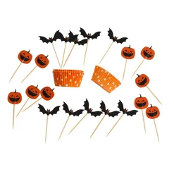 RINGO Tilbehør Og Dekor>Cup Cake Kit Halloween 20 stk.