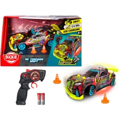Dickie Toys Tekniske Leker | Radiostyrt Bil Og Baner>- Tornado Drift 22 cm