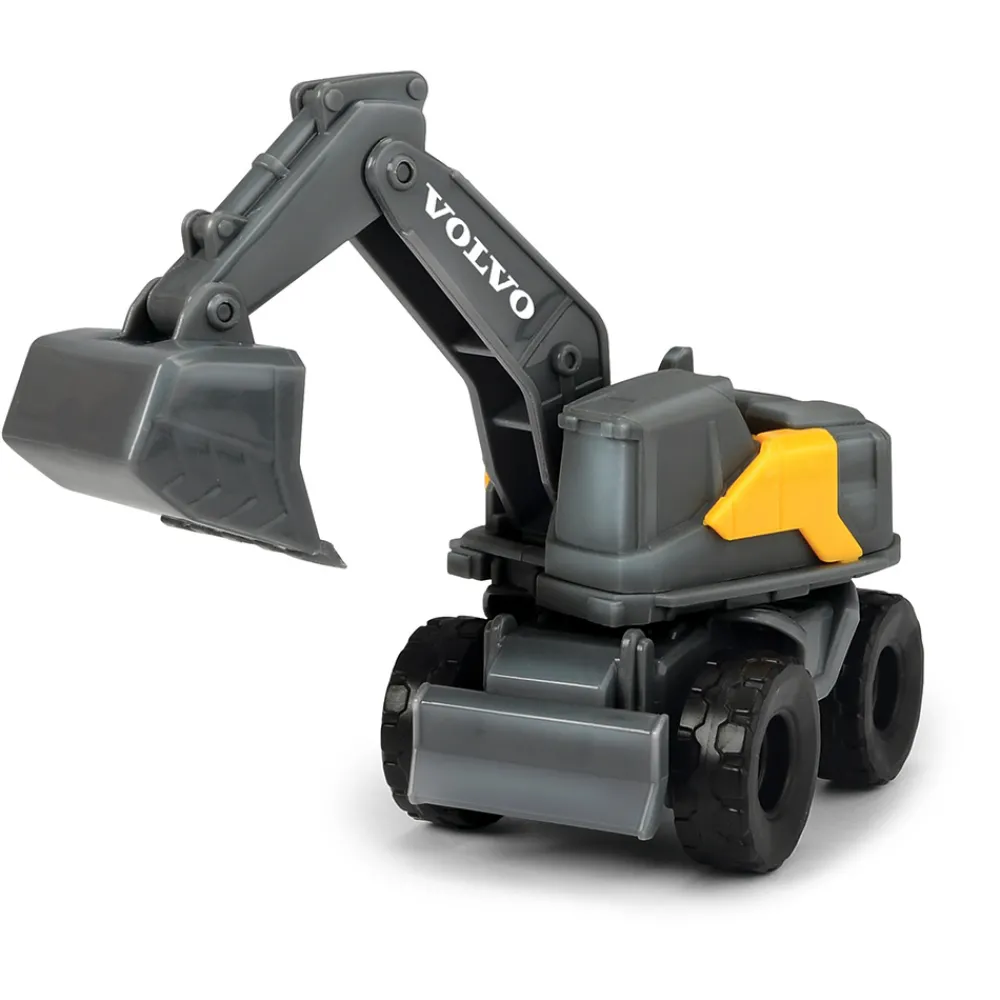 Dickie Toys Lastebil, Gravemaskin Og Traktor | Utrykningskjøretøy>Mini Lekebiler 5-pk