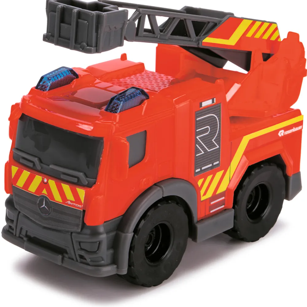 Dickie Toys Lastebil, Gravemaskin Og Traktor | Utrykningskjøretøy>Mini Lekebiler 5-pk