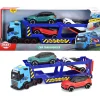 Dickie Toys Lastebil, Gravemaskin Og Traktor | Lekebiler>Volvo FH 16 Biltransport & Volvo XC40 Recharge