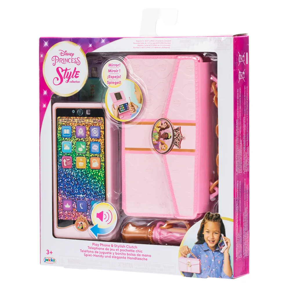 RINGO Smykker Og Vesker | Disney>Disney Princess Style Collection Play Phone & Stylish Clutch