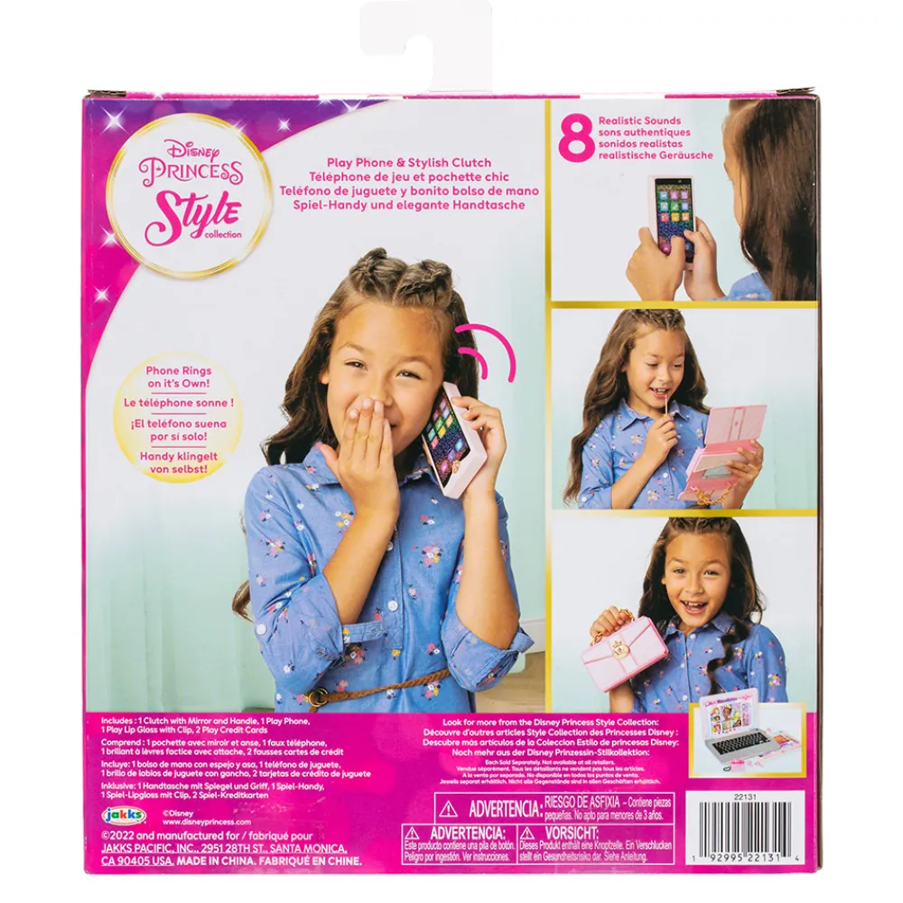 RINGO Smykker Og Vesker | Disney>Disney Princess Style Collection Play Phone & Stylish Clutch