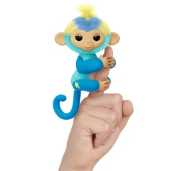 Fingerlings Fidgets Og Småleker | Interaktive Kosedyr>2.0 Basic Monkey Blue - Leo