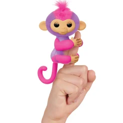 Fingerlings Fidgets Og Småleker | Interaktive Kosedyr>2.0 Basic Monkey Purple - Charli