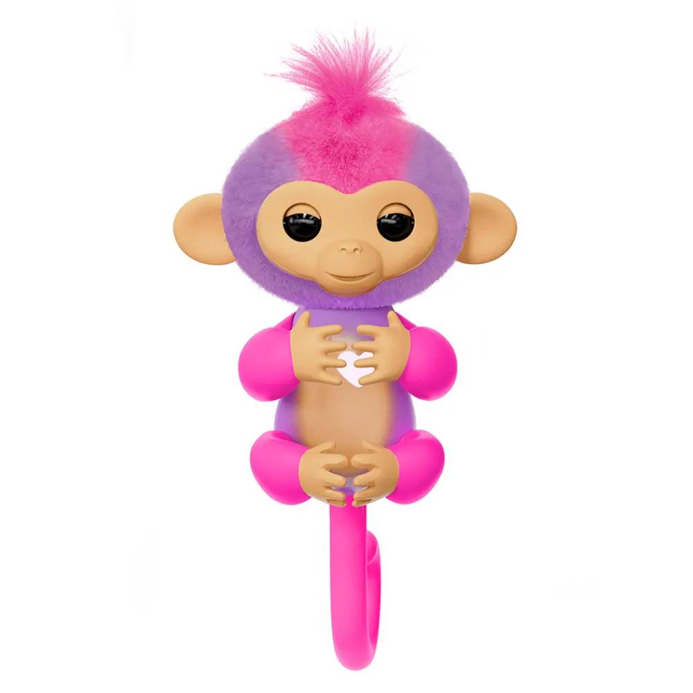 Fingerlings Fidgets Og Småleker | Interaktive Kosedyr>2.0 Basic Monkey Purple - Charli