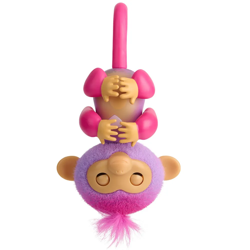 Fingerlings Fidgets Og Småleker | Interaktive Kosedyr>2.0 Basic Monkey Purple - Charli