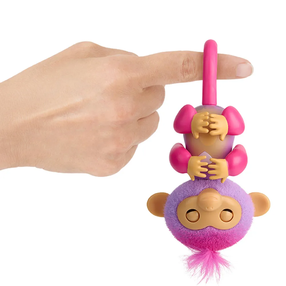 Fingerlings Fidgets Og Småleker | Interaktive Kosedyr>2.0 Basic Monkey Purple - Charli