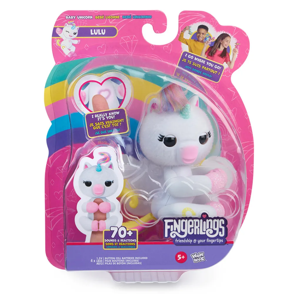 Fingerlings Fidgets Og Småleker | Interaktive Kosedyr>2.0 Basic Unicorn Lulu