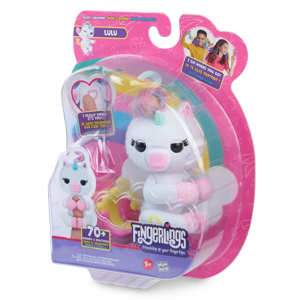 Fingerlings Fidgets Og Småleker | Interaktive Kosedyr>2.0 Basic Unicorn Lulu