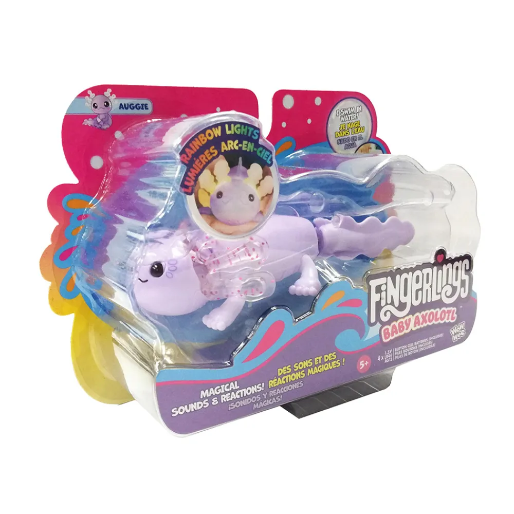 Fingerlings Vann- Og Badeleker | Fidgets Og Småleker>Axolotl Auggie Lilla