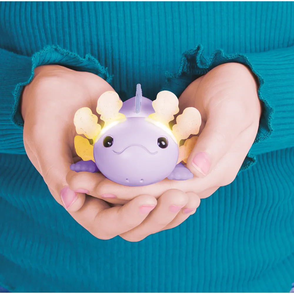 Fingerlings Vann- Og Badeleker | Fidgets Og Småleker>Axolotl Auggie Lilla