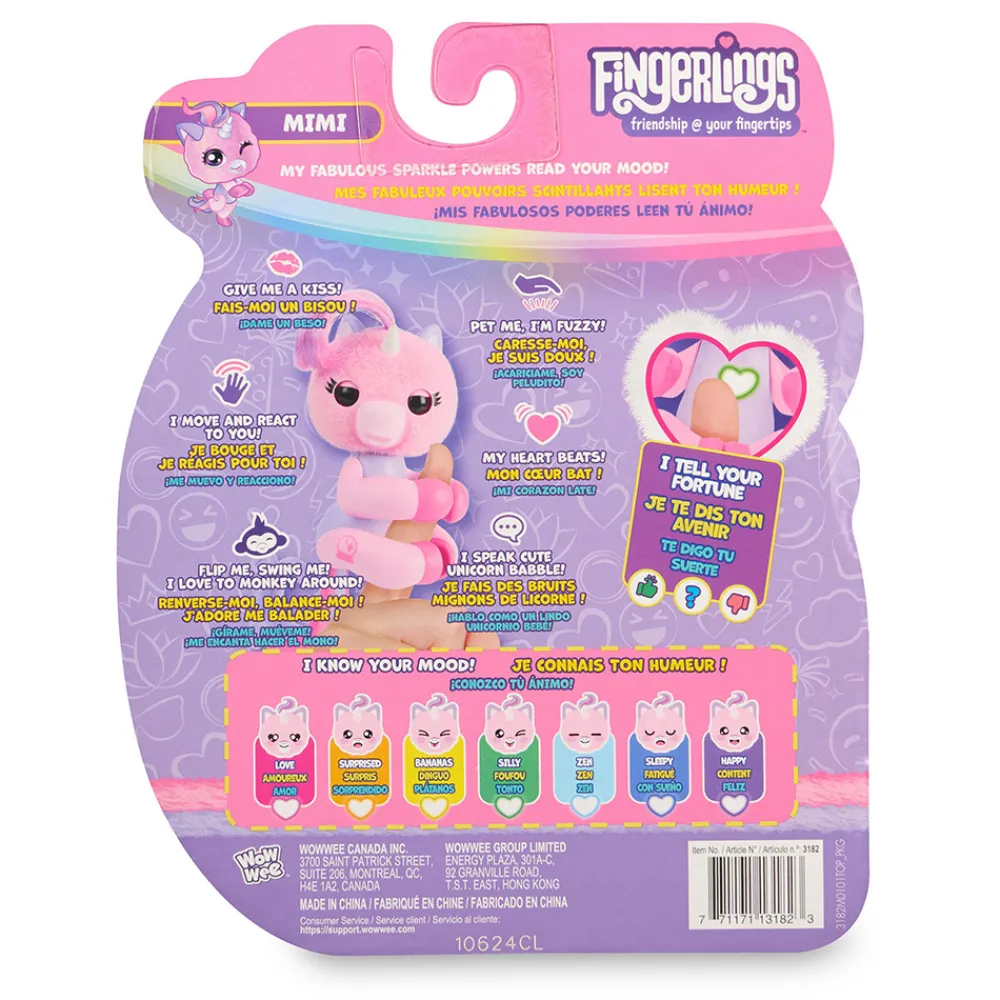 Fingerlings Fidgets Og Småleker | Interaktive Kosedyr>Fortune Telling Fingerling Mood Enhjørning