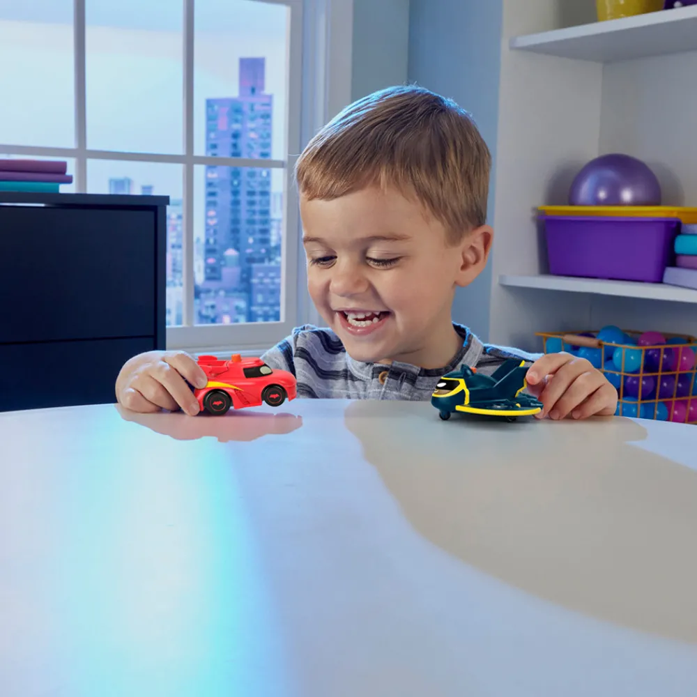 Fisher-Price Lekebiler | Dc>Batwheels 1:55 Light-Up Redbird & Batwing