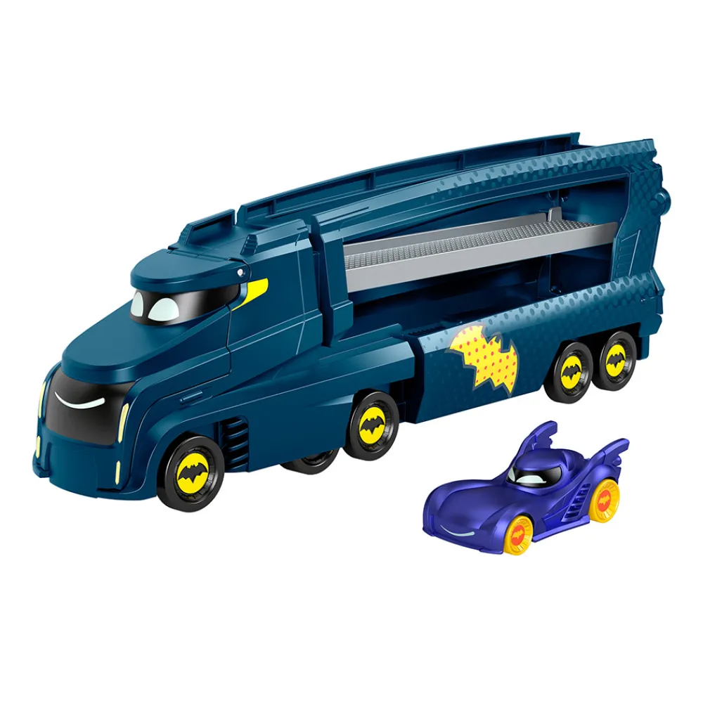 Fisher-Price Lastebil, Gravemaskin Og Traktor | Lekebiler>Batwheels Bat Big Rig Hauler