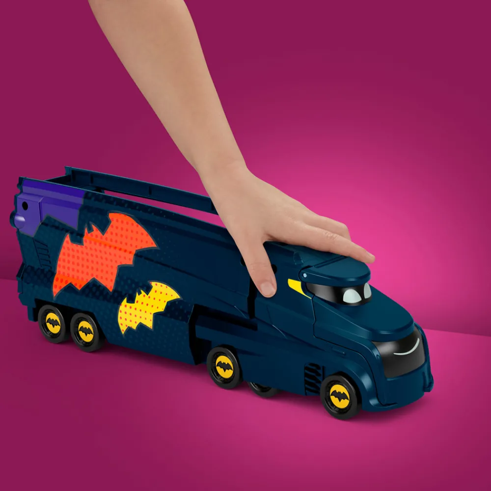 Fisher-Price Lastebil, Gravemaskin Og Traktor | Lekebiler>Batwheels Bat Big Rig Hauler