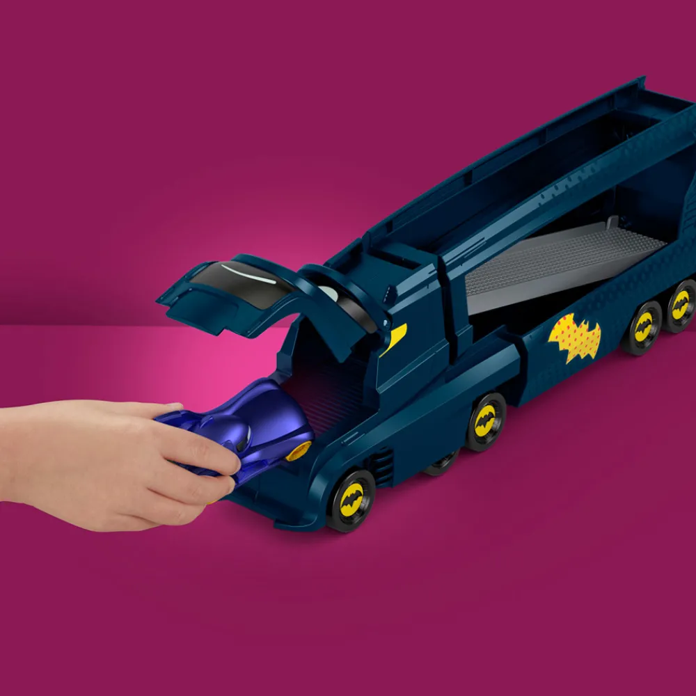 Fisher-Price Lastebil, Gravemaskin Og Traktor | Lekebiler>Batwheels Bat Big Rig Hauler